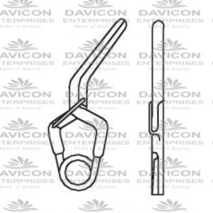 Yasargil Standard Aneurysm Vessel-Clips,x=7.0mm,y=5.7mm,gms=200