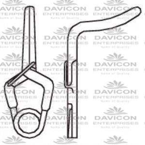 Yasargil Standard Aneurysm Vessel-Clips,x=8.0mm,y=5.4mm,gms=200