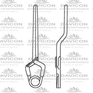 Yasargil Standard Aneurysm Vessel-Clips,x=9.0mm,y=8.7mm,gms=200