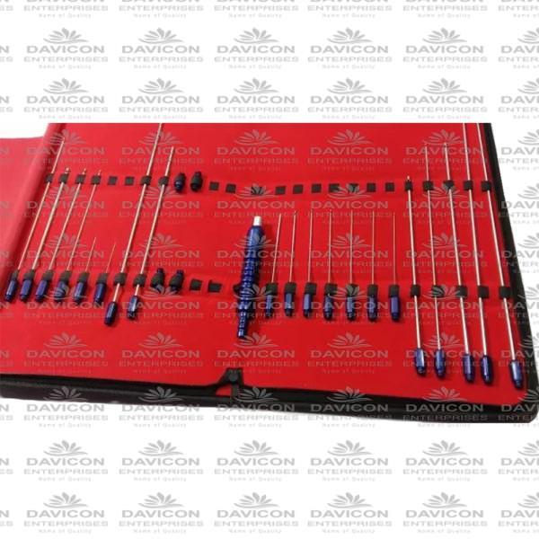 DAVICON LUER LOCK LIPOSUCTION CANNULA SET