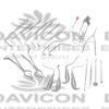 DAVICON Maxillofacial Surgery instruments Set