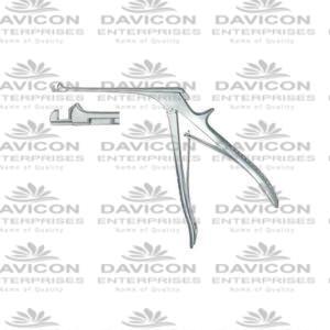 BEYER Angeld upward Ear Forceps & Mastoid Rongeurs 9cm/9¾" jaw 1mm