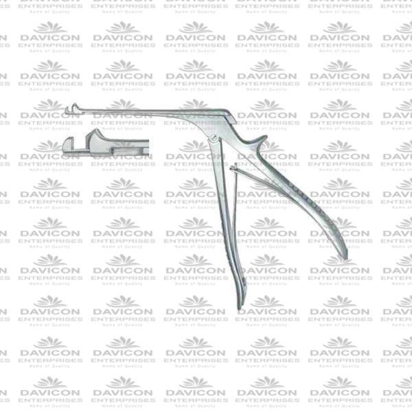 BEYER Angeld upward Ear Forceps & Mastoid Rongeurs 9cm/9¾" jaw 1mm