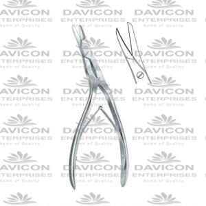 CAPLAN One toothed cutting edge Septum Forceps & Morselizers, Septum Shears 20 cm/8”