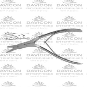 Caplan Nasal Bone Scissor - Caplan Septum Scissors double-action, serrated, angled handles, 8" (20.3 cm)