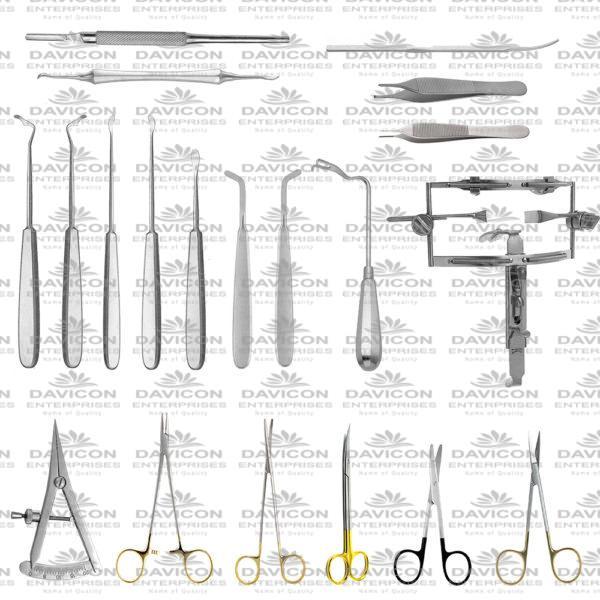 Cleft & Palate Repair Instruments Set