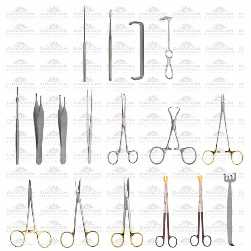 Face & Forehead Lift Set - Davicon Surgical Instruments ( Best Quality ...
