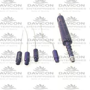 Full Body Contouring Set of Luer Lock and Handle | Luer Lock Face Infiltration Cannula Set