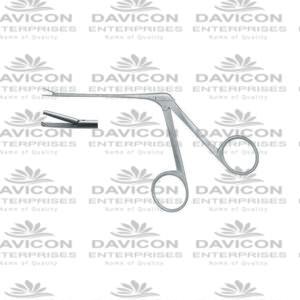 HARTMANN-NOYES 1x2 teeth Ear Polypus Forceps