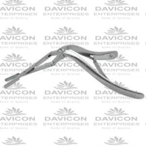 JANSEN-MIDDLETON Septum Forceps Double-action Spoon-shaped blades