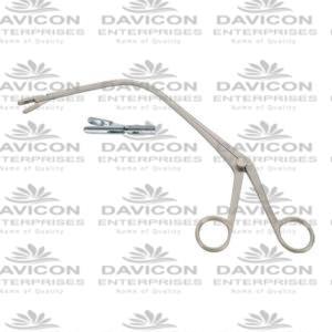 JURASZ Laryngeal Polypus & Tampon Forceps 23 cm/9” Fig1