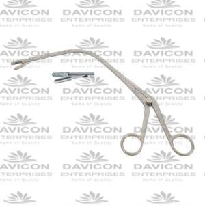 JURASZ Laryngeal Polypus & Tampon Forceps 23 cm/9” Fig2