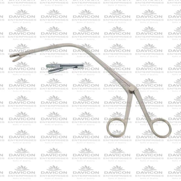 JURASZ Laryngeal Polypus & Tampon Forceps 23 cm/9” Fig2