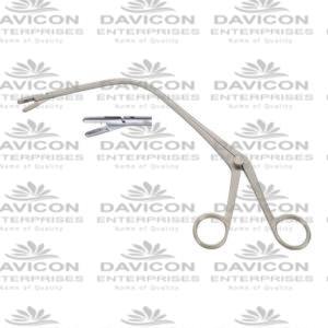 JURASZ Laryngeal Polypus & Tampon Forceps 23 cm/9” Fig3