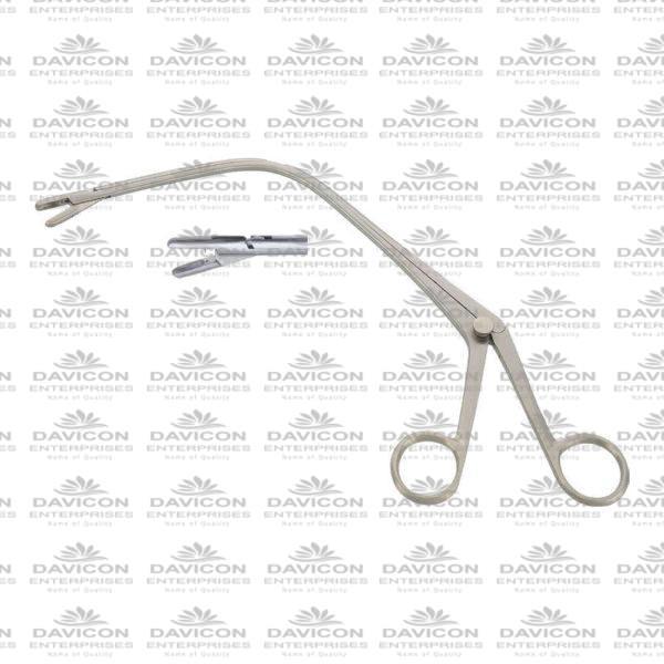 JURASZ Laryngeal Polypus & Tampon Forceps 23 cm/9” Fig3