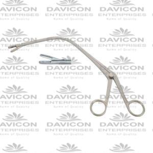 JURASZ Laryngeal Polypus & Tampon Forceps 23 cm/9” Fig4