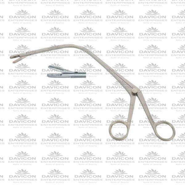 JURASZ Laryngeal Polypus & Tampon Forceps 23 cm/9” Fig4