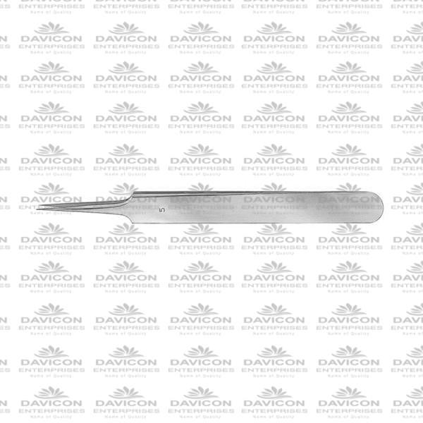 Jewelers Forceps #5 Straight 11cm