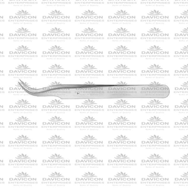 Jewelers Forceps #7 Curved 11cm