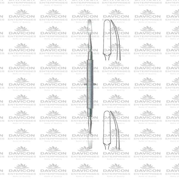 KILLIAN Septum Elevators, Periosteal Elevators 18 cm/7" 4mm