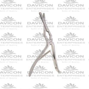 MIDDLETON-JANSEN Through-cutting Septum Forceps, Septum Morselizers 20.5 cm/8¼” 4 x 20 mm