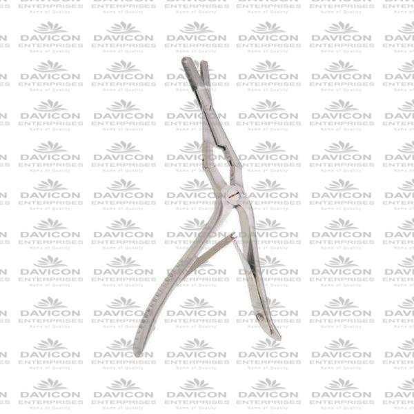 MIDDLETON-JANSEN Through-cutting Septum Forceps, Septum Morselizers 20.5 cm/8¼” 4 x 20 mm