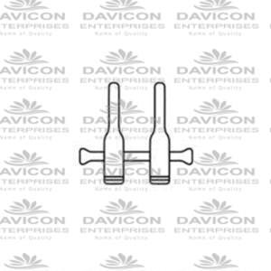 Micro Approximator Clamp, 11mm (0.6-1.5mm), V, w/o Frame