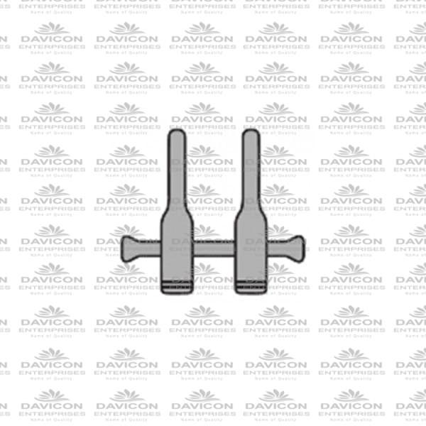 Micro Approximator Clamp, 16mm (1.0-2.25 mm), A, w/o Frame, Black (PVD), Artery