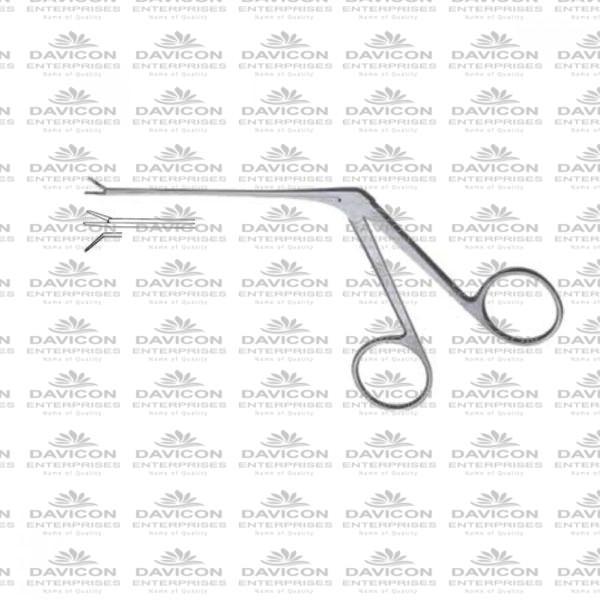 Micro Ear Forceps Left, Serrated