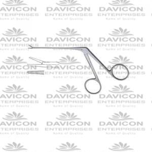 Micro Ear Forceps Stainless Steel Serrated Jaw 4mm - Hartman Micro Alligator Forceps