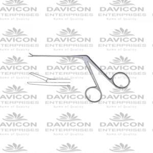 Micro Ear Forceps Stainless Steel Smooth jaw 4mm - Hartman Micro Alligator Forceps