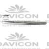 Micro Forceps 13.5cm 0.3mm Tying Platform Straight