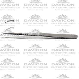 Micro Forceps 18cm 0.3mm Tip Angled