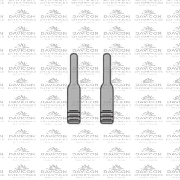 Micro Single Clamp, 11mm (0.6-1.5mm), A, Black (PVD), Artery, Pair