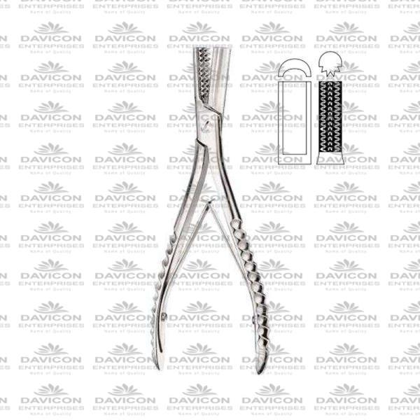 OBWEGESER Osteotomes, Bone Contouring Forceps 17 cm/6¾” 12 x 30 mm