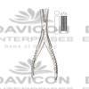 OBWEGESER Osteotomes, Bone Contouring Forceps 17.5 cm/7” 13.5 x 30 mm