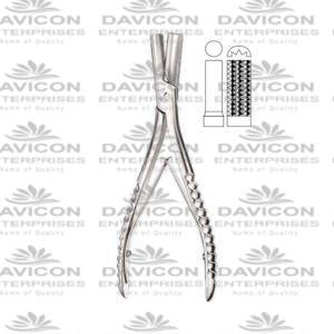 OBWEGESER Osteotomes, Bone Contouring Forceps 17.5 cm/7” 13.5 x 30 mm