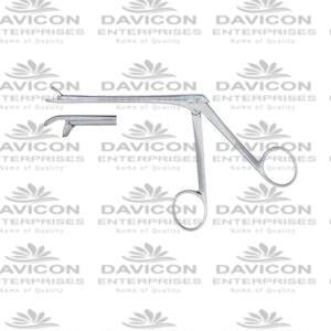 ST.BARTS Ethmoid Bone Forceps, Nasal Cutting 3mm Forceps Angled downward