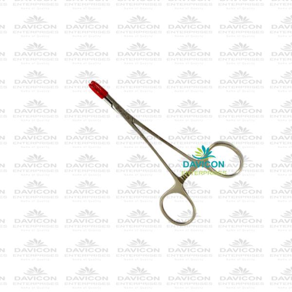 rubber shod clamps forceps