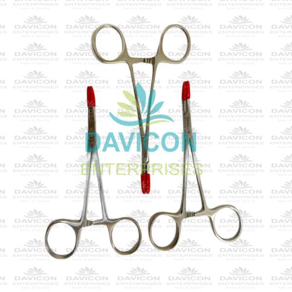 rubber shod clamps forceps