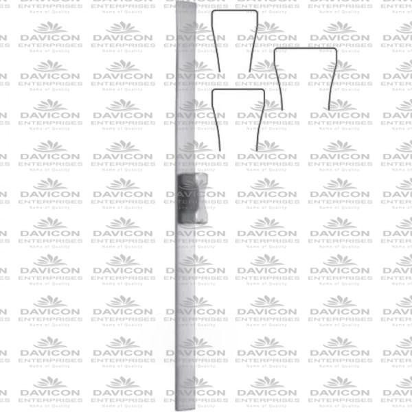 Rubin Chisel , Rubin Nasal Osteotome, Str w/Stabilizer