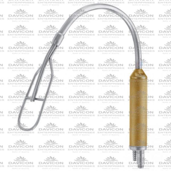 New Biggs Mammaplasty Retractor Narrow | Biggs Mammaplasty Retractor Fiber Optic, 8" | Biggs Mammaplasty Retractor with suction and Fiber Light Carrier