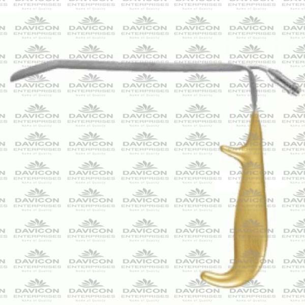 Ferreira Breast Augmentation Retractor Fiber Optic 130mm handle 25mmx171mm Blade