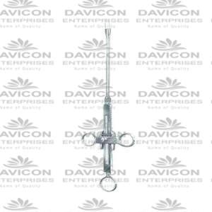 BRUENINGS with double ratchet Tonsil Punch, Tonsil Snare 29 cm/11½” 6mm