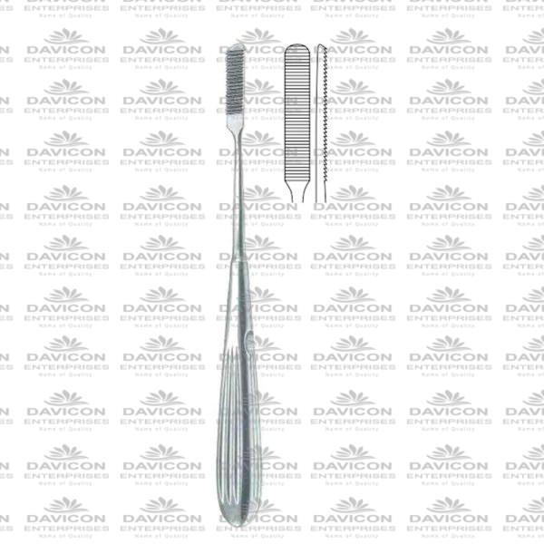 COTTLE Nasal Rasps 21 cm/8¼” 34x8mm