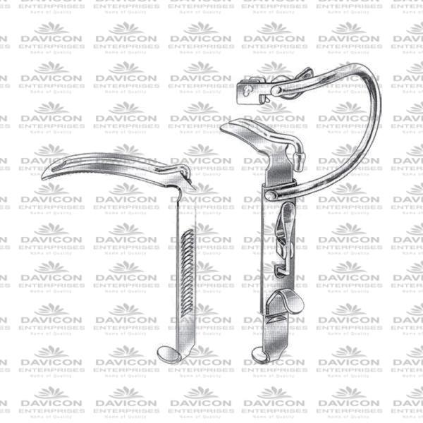 DAVIS-BOYLE Mouthgags, Cheek Retractors 27 x 105 mm