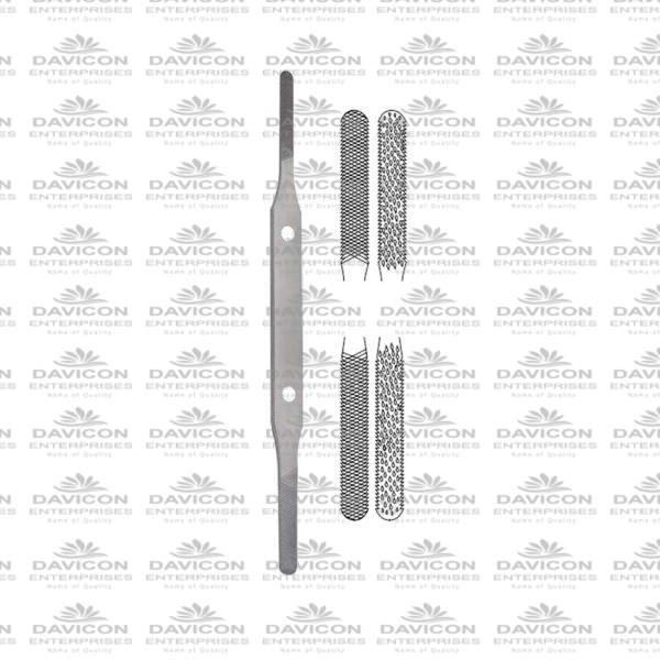 FOMON FCoarse Nasal Rasps & Cartilage Crushers 21.5 cm/8½”