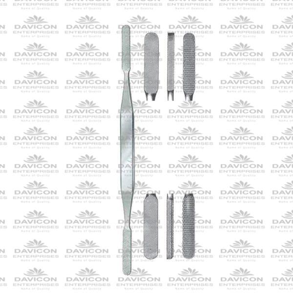 FOMON Nasal Rasps & Cartilage Crushers 20.5 cm/8”