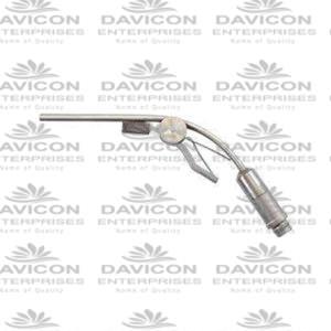 Fiber Optic Light Guide Clip Operating Laryngoscopes