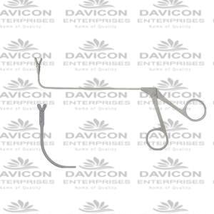 Giraffe Double Spoon Forceps horizontal 2mm 90°